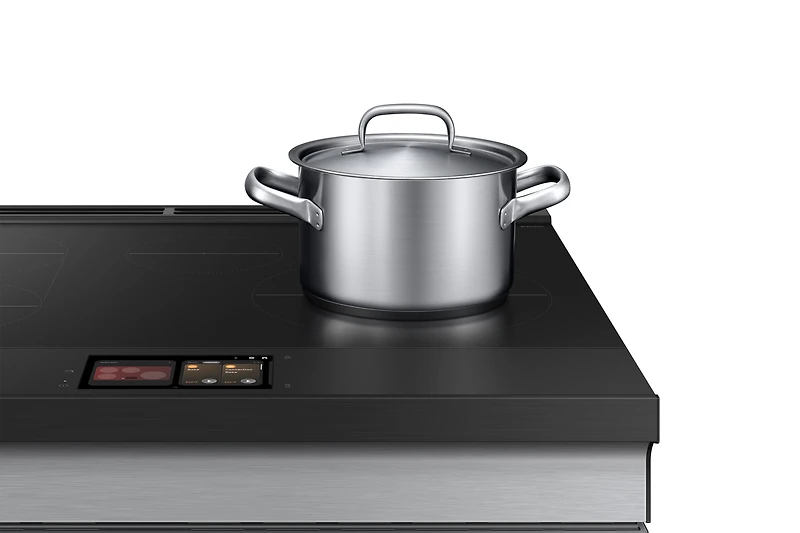 6.3 cu.ft. Induction Slide-In Range with AI Home NSI6DG9900SRAC | Samsung Canada
