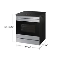 6.3 cu.ft. Induction Slide-In Range with AI Home NSI6DG9900SRAC | Samsung Canada