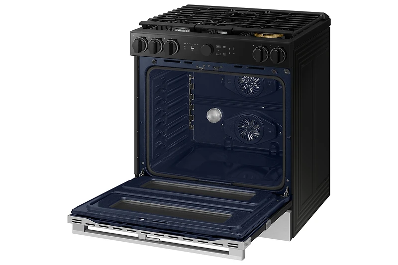 6.3 cu.ft. Gas Slide-In Range with Flex Duo™ | Samsung Canada