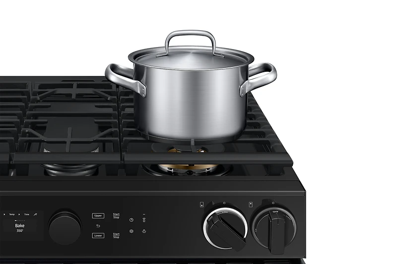 6.3 cu.ft. Gas Slide-In Range with Flex Duo™ | Samsung Canada