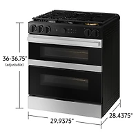 6.3 cu.ft. Gas Slide-In Range with Flex Duo™ | Samsung Canada