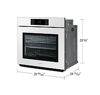 5.1 cu. Ft. Bespoke 7 Series Single Wall Oven with AI Camera, Flex Duo, and Steam Cook | Samsung Canada