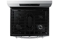 30" 6.0 cu. Ft. Smart Gas Freestanding Fan Convection Range with Air Fry | Samsung Canada