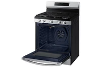 30" 6.0 cu. Ft. Smart Gas Freestanding Fan Convection Range with Air Fry | Samsung Canada