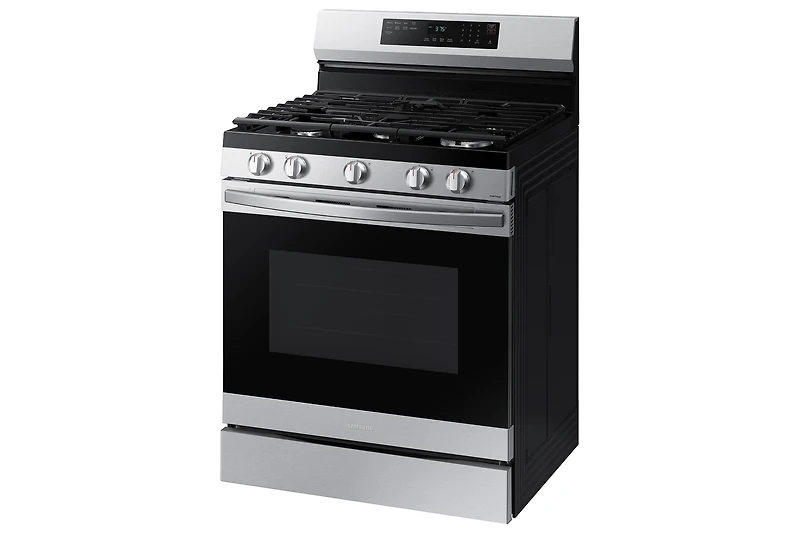 30" 6.0 cu. Ft. Smart Gas Freestanding Fan Convection Range with Air Fry | Samsung Canada