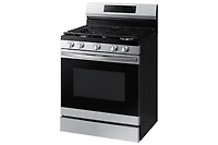 30" 6.0 cu. Ft. Smart Gas Freestanding Fan Convection Range with Air Fry | Samsung Canada
