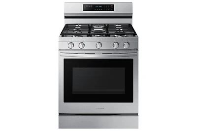 30" 6.0 cu. Ft. Smart Gas Freestanding True Convection Range with Air Fry | Samsung Canada