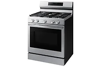 30" 6.0 cu. Ft. Smart Gas Freestanding True Convection Range with Air Fry | Samsung Canada