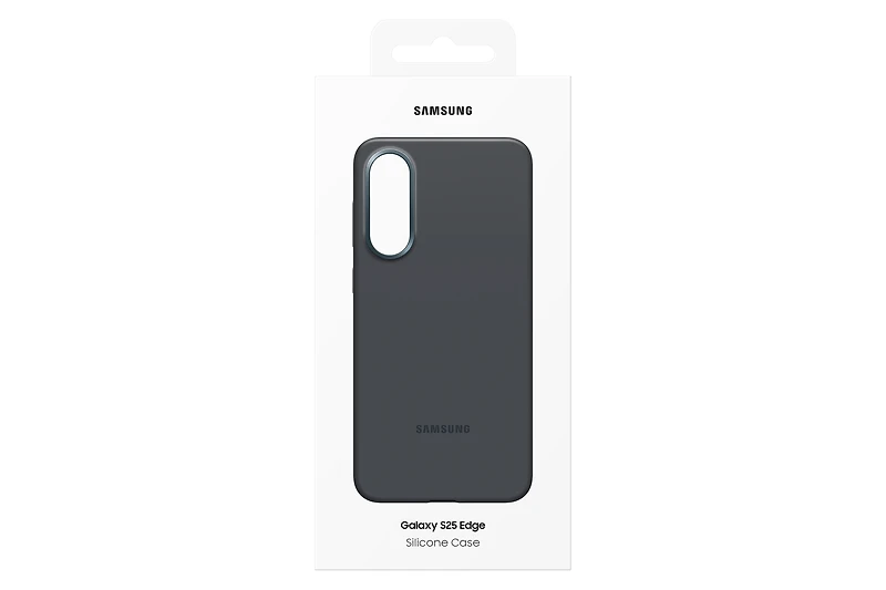 Galaxy S25 Edge Silicone Case Black | Samsung Canada