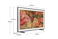 Inch The Frame LS03D QLED 4K Art Mode Smart TV with Wall mount