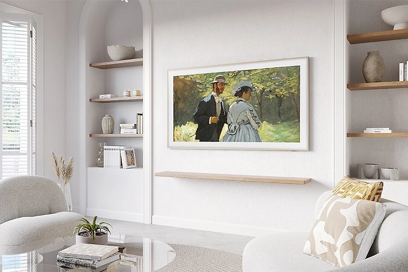 Inch The Frame LS03D QLED 4K Art Mode Smart TV with Wall mount