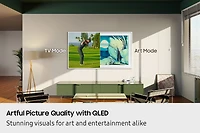 43" The Frame LS03F QLED 4K Art Mode Vision AI Smart TV (2025) | Samsung Canada