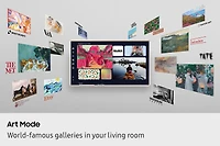 43" The Frame LS03F QLED 4K Art Mode Vision AI Smart TV (2025) | Samsung Canada