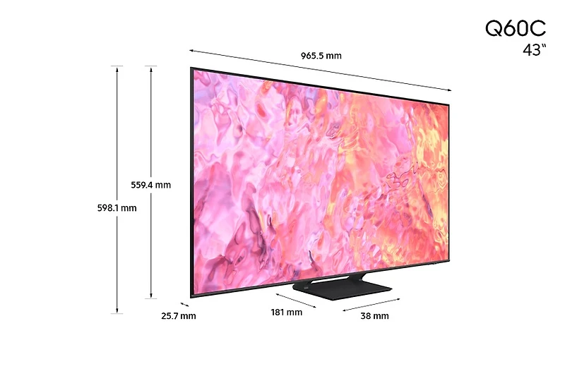 43" QLED 4K Q60C