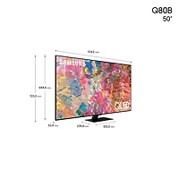 50" QLED 4K Smart TV Q80B