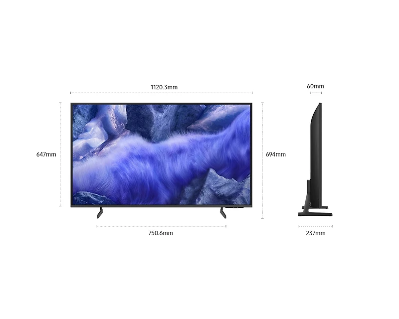 QEF1 Inch 4K QLED Vision AI TV (2025