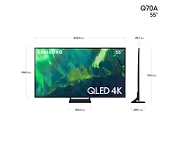 55" QLED 4K Smart TV Q70A