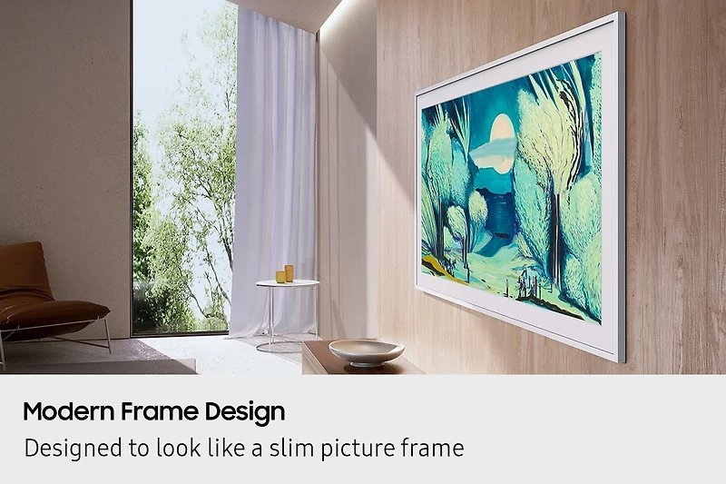 Shop 65" The Frame LS03F QLED 4K Art Mode Vision AI Smart TV (2025) | Samsung Canada