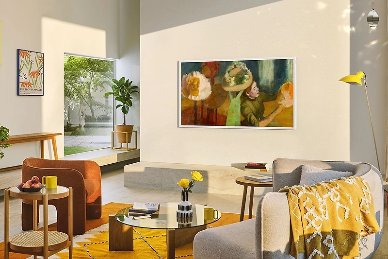 Shop 65" The Frame LS03F QLED 4K Art Mode Vision AI Smart TV (2025) | Samsung Canada