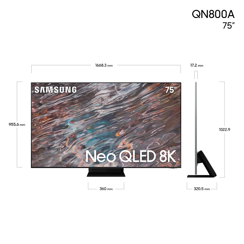75" Neo QLED 8K Smart TV QN800A