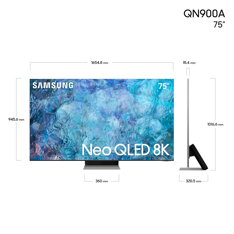 75" Neo QLED 8K Smart TV QN900A