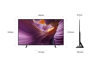 83 Inch OLED S85F 4K Vision AI Smart TV (2025) QN83S85FAEXZC | Samsung Canada