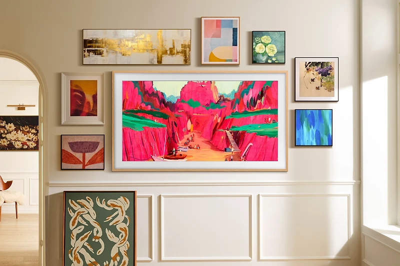 85 Inch The Frame Pro TV (LS03FW) | 4K, Vision AI TV | Samsung Canada