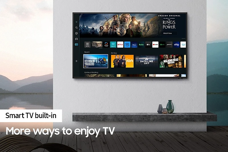 85 Inch The Terrace Full Sun 4K Outdoor TV | Samsung Canada