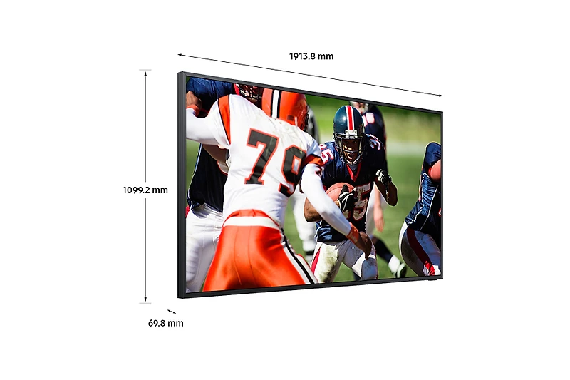 85 Inch The Terrace Full Sun 4K Outdoor TV | Samsung Canada