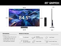 85" Neo QLED QN990H 8K Samsung Vision AI Smart TV (2026)