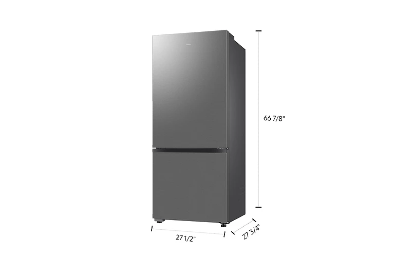 RB5300 Bottom Freezer Refrigerator (2025) | RB15DG6000SRAA | Samsung Canada