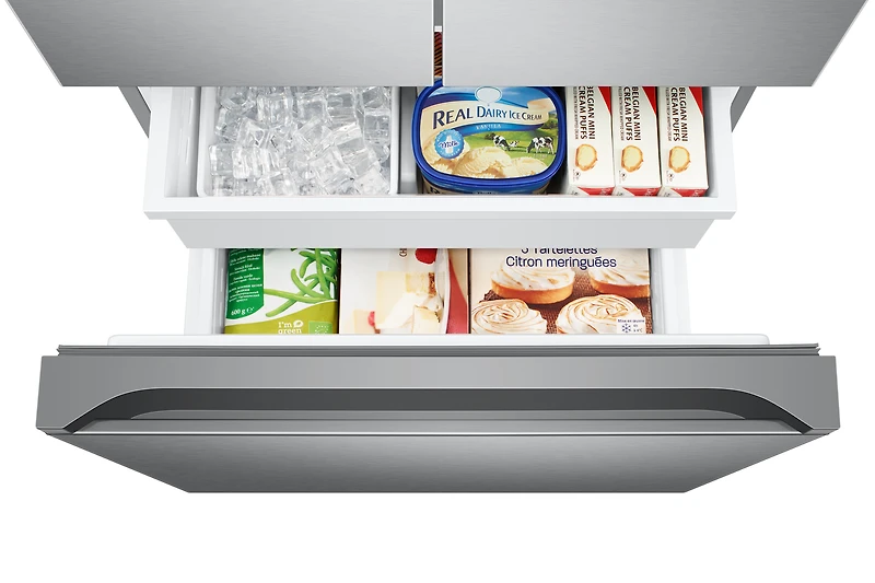 33” Counter-Depth French Door Refrigerator with Twin Cooling Plus™ | Samsung Canada