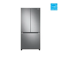 33” Counter-Depth French Door Refrigerator with Twin Cooling Plus™ | Samsung Canada