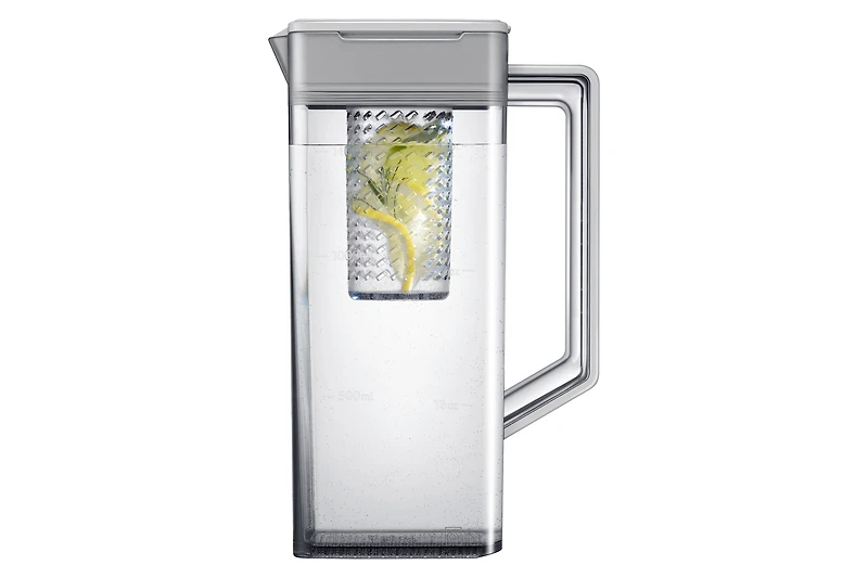 36" 23 cu.ft. Bespoke Counter Depth 4-Door Flex Fridge with Beverage Center | Samsung Canada