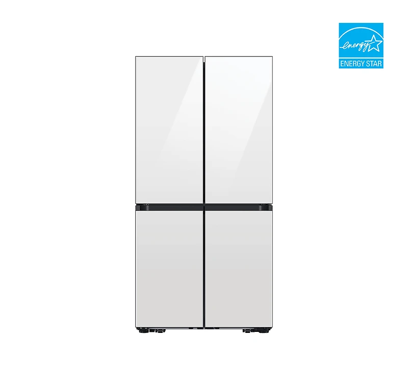 36" 23 cu.ft. Bespoke Counter Depth 4-Door Flex Fridge with Beverage Center | Samsung Canada