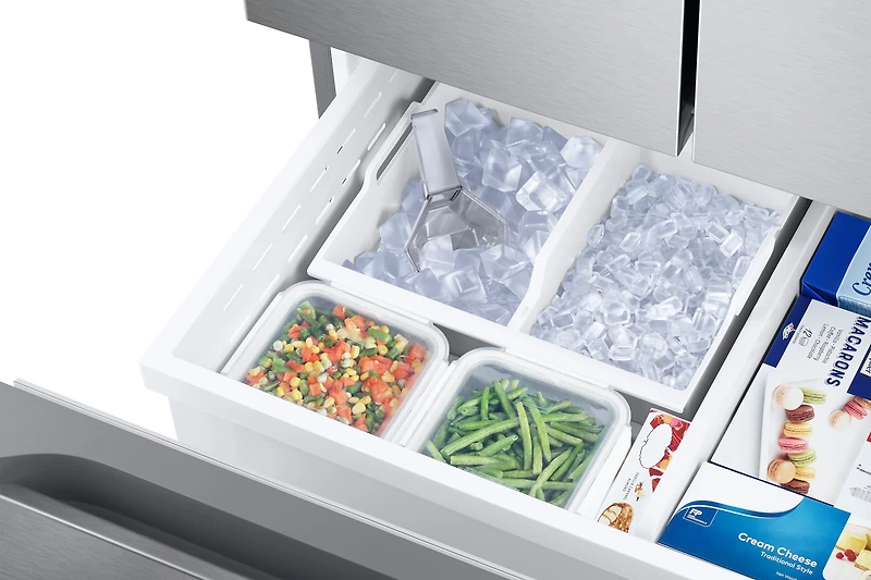 33 Inch French Door Fridge With Dual Auto Ice Maker | Samsung Canada