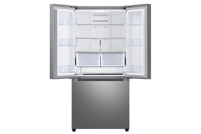 33 Inch French Door Fridge With Dual Auto Ice Maker | Samsung Canada