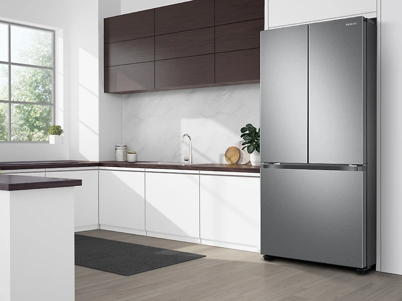 33 Inch French Door Fridge With Dual Auto Ice Maker | Samsung Canada