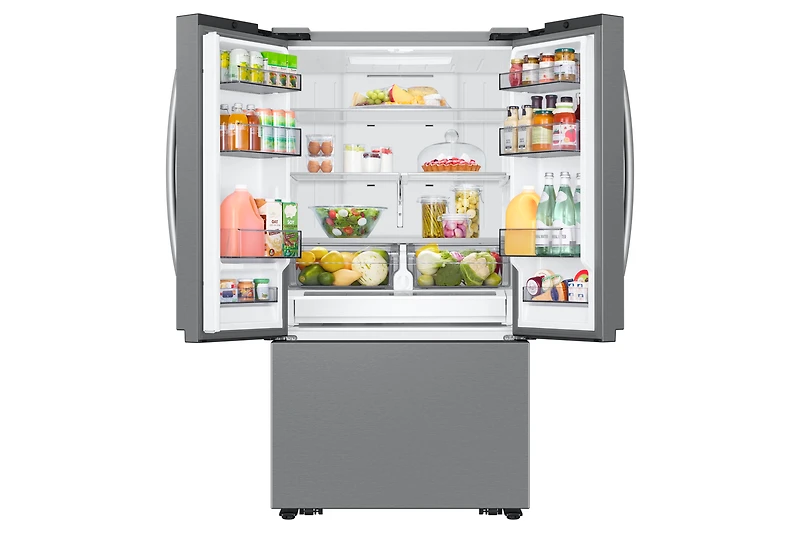 36" 3-Door SpaceMax™ Counter Depth Fridge and Dual Auto Ice Maker | Samsung Canada