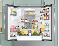 36" 3-Door SpaceMax™ Counter Depth Fridge and Dual Auto Ice Maker | Samsung Canada