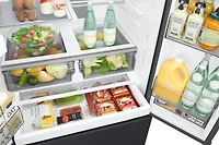 36" 3-Door Fridge with Ice/water dispenser and Freezer Ice Maker | Samsung Canada
