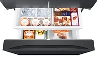 36" 3-Door Fridge with Ice/water dispenser and Freezer Ice Maker | Samsung Canada