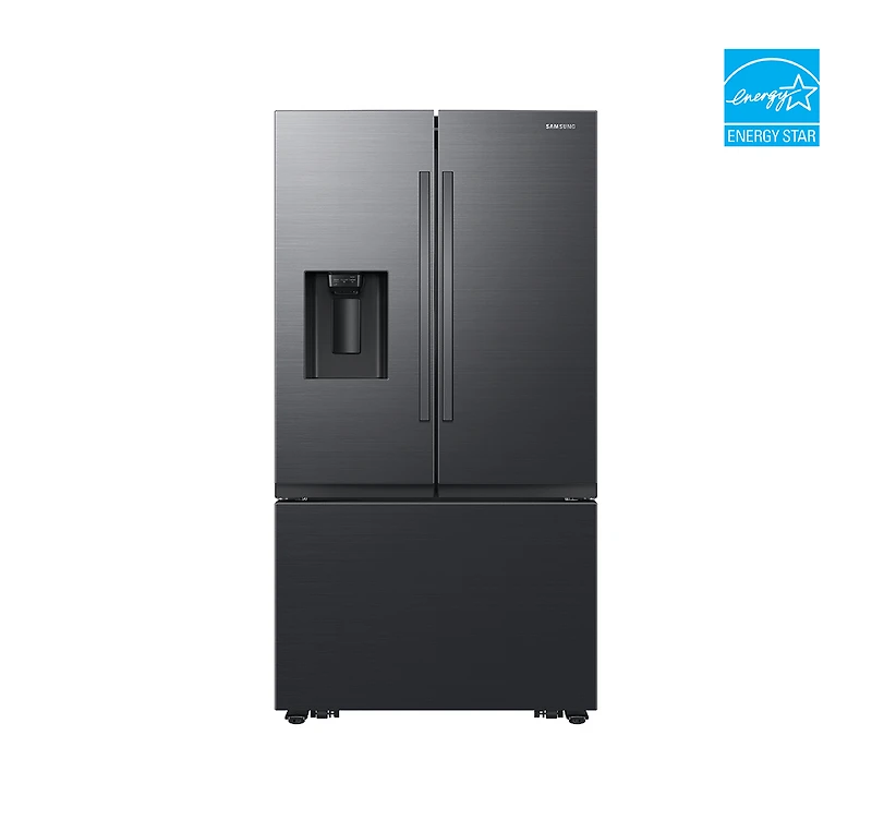 36" 3-Door Fridge with Ice/water dispenser and Freezer Ice Maker | Samsung Canada