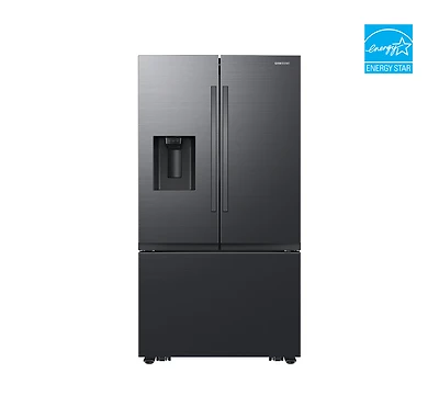 36" 3-Door Fridge with Ice/water dispenser and Freezer Ice Maker | Samsung Canada