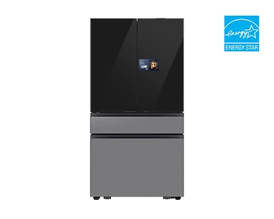 36 Inch 23 Cu.Ft. Bespoke AI Counter Depth 4-Door French Door Refrigerator with AI Home Screen | Samsung Canada
