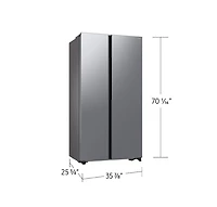 Side by Side Counter-Depth Refrigerator RS40 | SpaceMax™ 20.5 cu.ft.