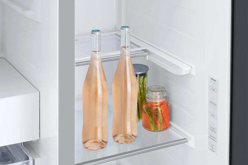 BESPOKE 36” Smart Counter Depth Side-by-Side Fridge with Beverage Center | Samsung Canada