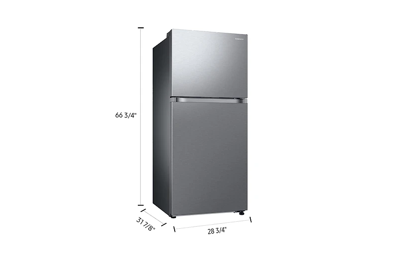 30" Top Mount Refrigerator with Optional Ice Maker | Samsung Canada