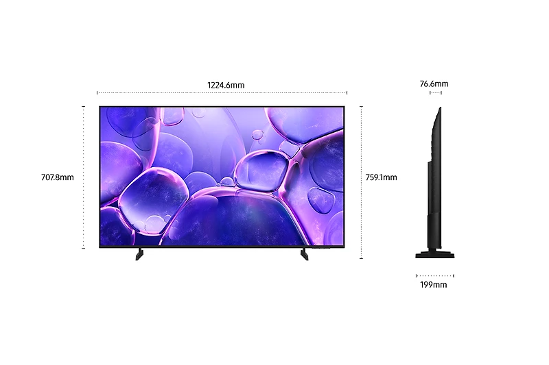 55" Crystal UHD U8000F 4K Smart TV