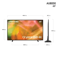 65" Crystal UHD 4K Smart TV AU8000